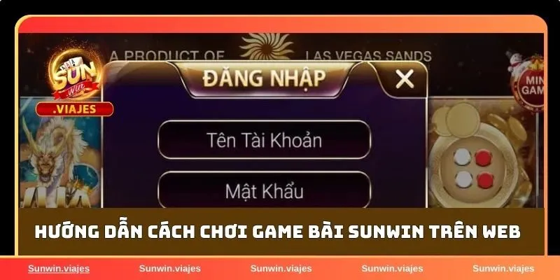 Game bài Sunwin - Sân chơi đẳng cấp dành cho tín đồ game bài 1 Hướng dẫn cách để chơi game bài Sunwin trên web