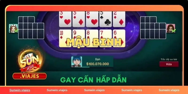 Game bài Sunwin - Sân chơi đẳng cấp dành cho tín đồ game bài 5 Mậu Binh game bài đòi hỏi chiến lược cao