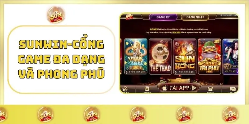 TRANG CHỦ 2 SUNWIN - Cổng Game Đa Dạng