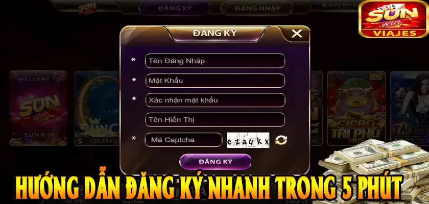 Đăng Ký SUNWIN Nhanh – Bắt Đầu Trải Nghiệm Casino Đỉnh Cao 2 Hướng dẫn đăng ký nhanh trong 5 phút