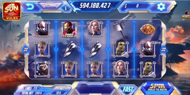 Cách Chơi Nổ Hũ Avenger Sunwin Dễ Trúng - Thưởng Cực Khủng 2 Hướng dẫn cách chơi Nổ hũ Avenger tại Sunwin