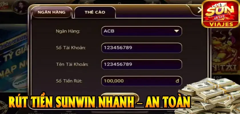 Cách Rút Tiền SUNWIN Nhanh – An Toàn & Chi Tiết 2025 1 Rút Tiền SUNWIN Nhanh – An Toàn